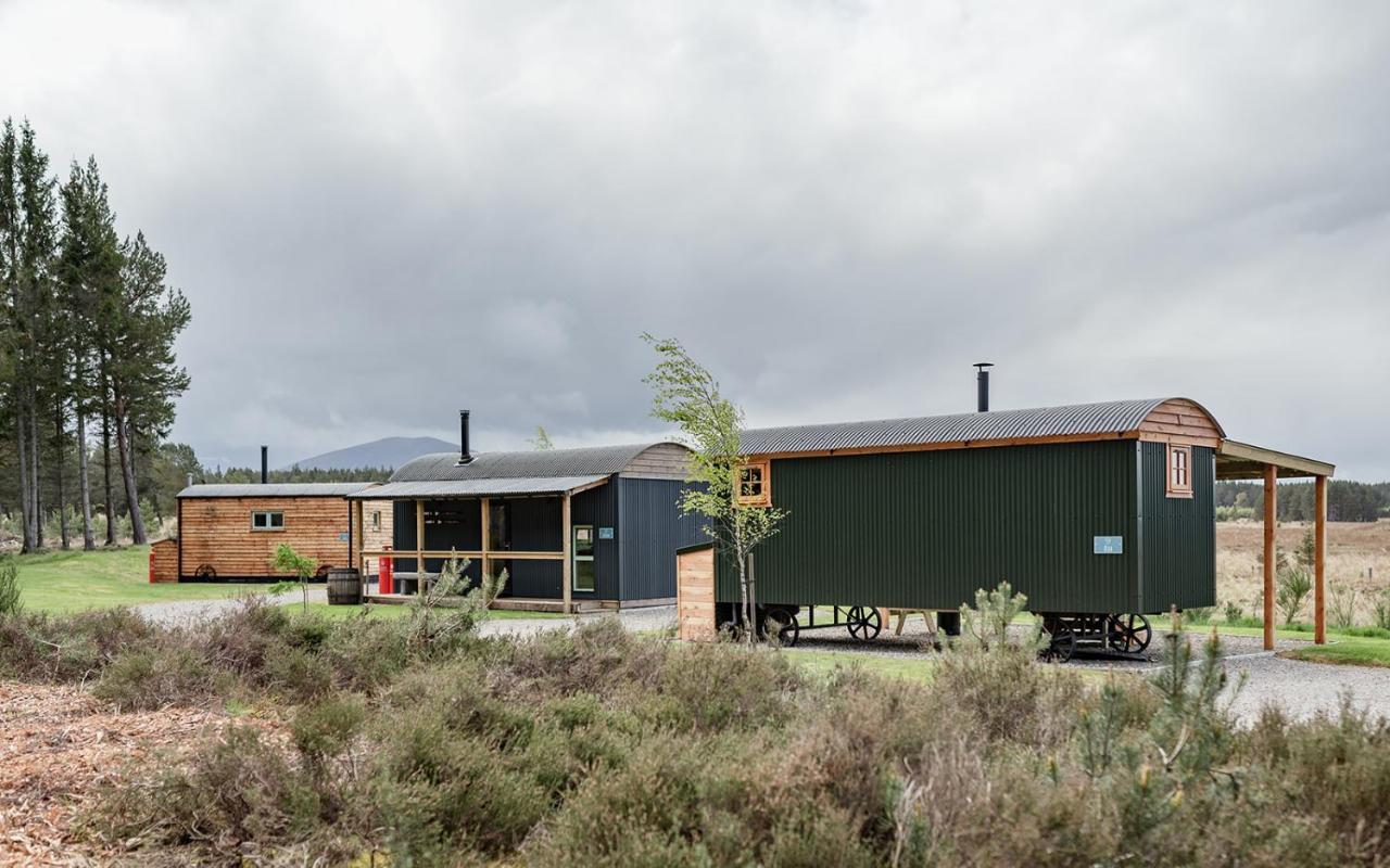 Highland Shepherd Huts Nethy Bridge Esterno foto