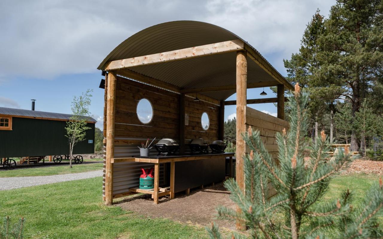 Highland Shepherd Huts Nethy Bridge Esterno foto